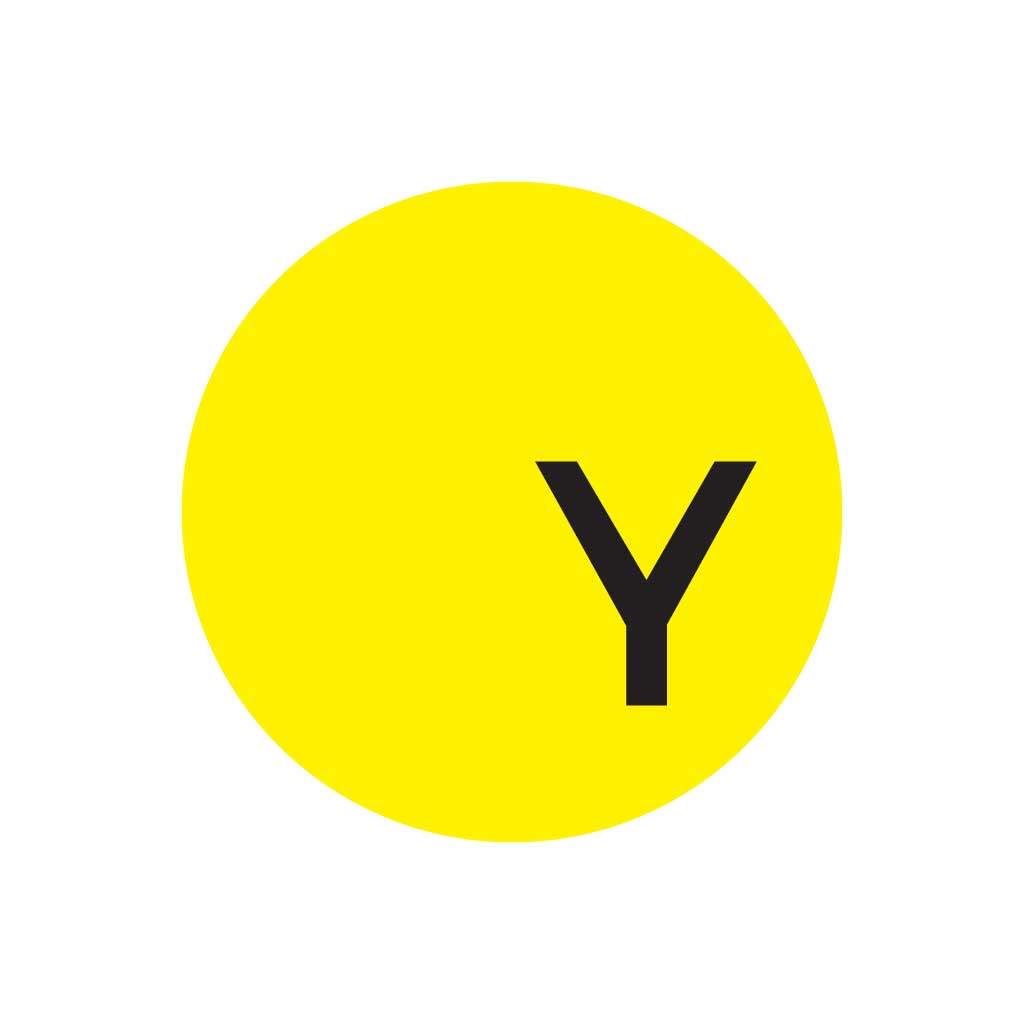 Pigmenttinte P60i Yellow Y – 1 Liter